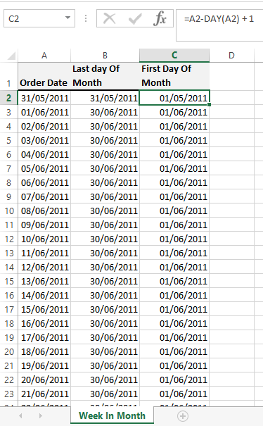 Excel Sate Functions