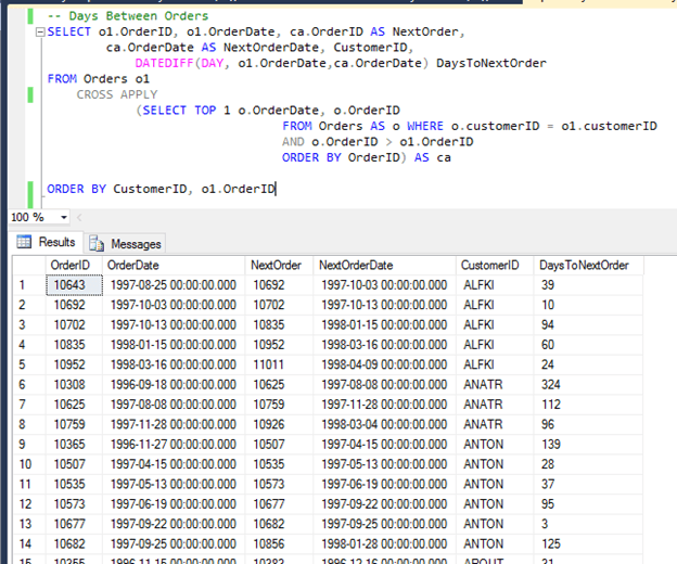 SQL CROSS APPLY Statement | PTR