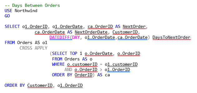 SQL CROSS APPLY Statement | PTR
